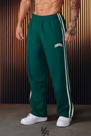 Pantalon Jogger YoungLA Flagship Track Pants Hombre Verde | 92HCKPMDB