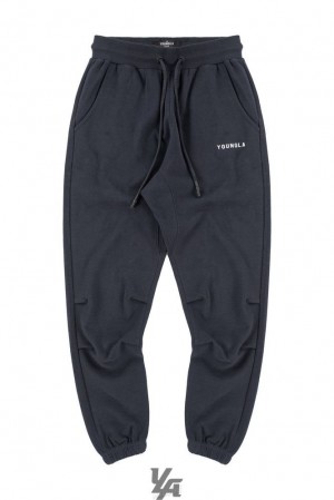 Pantalon Jogger YoungLA Kick-back Joggers Hombre Gris | 26QOMFYWT