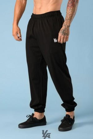 Pantalon Jogger YoungLA Pump Cover Joggers Hombre Negras | 64VJLGOPC