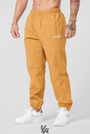 Pantalon Jogger YoungLA Swish Joggers Hombre Moutarde | 21GQHPJNR