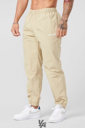 Pantalon Jogger YoungLA Swish Joggers Hombre Creme | 14BDWTGUZ