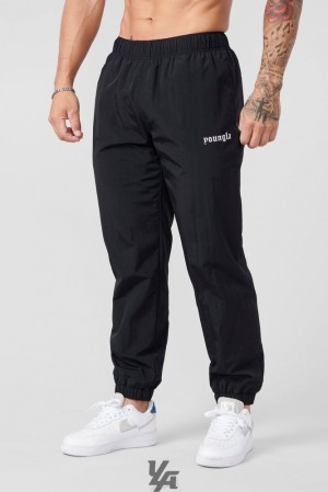 Pantalon Jogger YoungLA Swish Joggers Hombre Negras | 69OKVFBZC