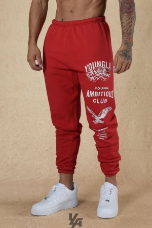 Pantalon Jogger YoungLA The Immortal Joggers Fall 22" Hombre Rojas | 90SWOTLFC