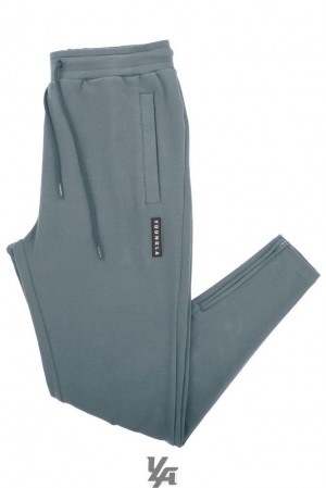 Pantalon Jogger YoungLA The Perfect Joggers Hombre Gris Azules | 61PRFTMXK