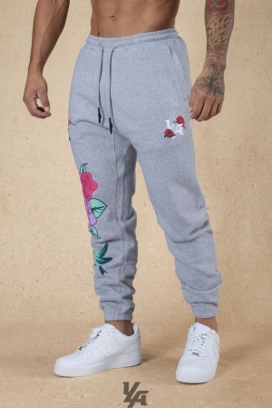 Pantalon Jogger YoungLA Zen Joggers Hombre Gris | 71SJYUEXF