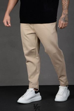 Pantalon YoungLA Cafe Trousers Hombre Marrones | 19WRDEGJC