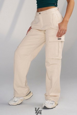 Pantalon YoungLA Metro Cargos Mujer Birch | 31RQXOGEK
