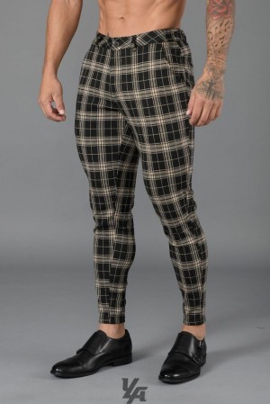 Pantalon YoungLA New Dress Pants Hombre Negras | 39PTDBVGS