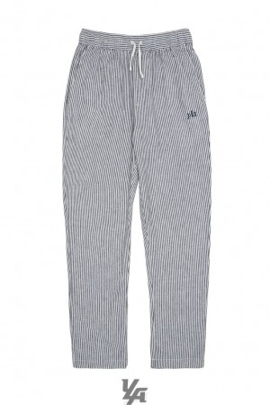 Pantalon YoungLA Simply Linen Pants Hombre Azules | 01DXVMQEB