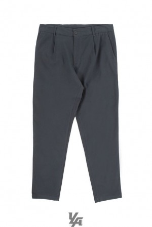 Pantalon YoungLA Slim Fit Chino Pants Hombre Gris Oscuro | 41AEBKYLO