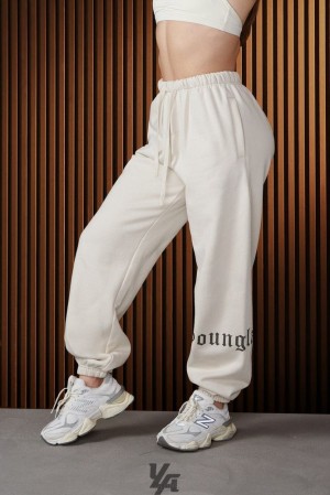 Pantalon YoungLA Urban Cuff Jogger Mujer Rain Cloud | 42FPIJWTA
