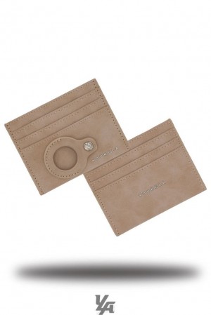 Porta Tarjeta YoungLA Executive Card Holder Hombre Marrones | 72IGUWKLZ