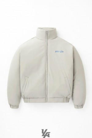 Ropa De Abrigo YoungLA Alpine Puffy Jacket Hombre Marrones Verde Oliva | 94YOMAVIF