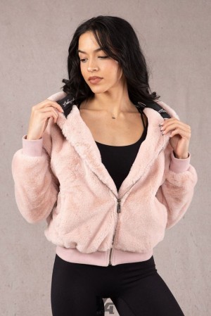 Ropa De Abrigo YoungLA Bliss Bomber Mujer Salmon | 41XYCRAFZ