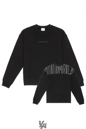 Ropa De Abrigo YoungLA Got Yo Back Crewnecks Hombre Negras | 56NFZICWB