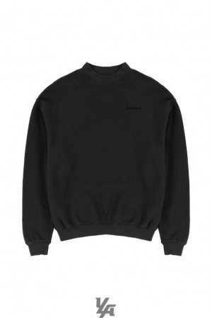 Ropa De Abrigo YoungLA Monarch Mock-neck Sweater Hombre Negras Azules | 67MICFZOG