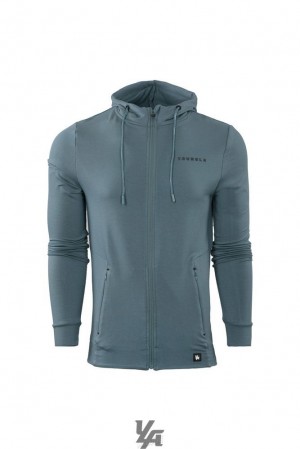 Ropa De Abrigo YoungLA Night Runner Hoodies Hombre Verde Oliva Verde | 35CNDYAJP