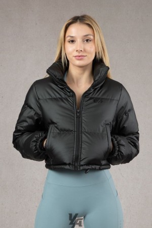 Ropa De Abrigo YoungLA Rosita Puffer Jacket Mujer Negras | 60DRNPLVE