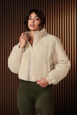 Ropa De Abrigo YoungLA Urban Puffer Mujer Rain Cloud | 83CDMEJAK