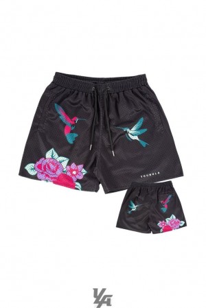 Short YoungLA After Party Shorts Hombre Love in the Air | 78QOXEINP