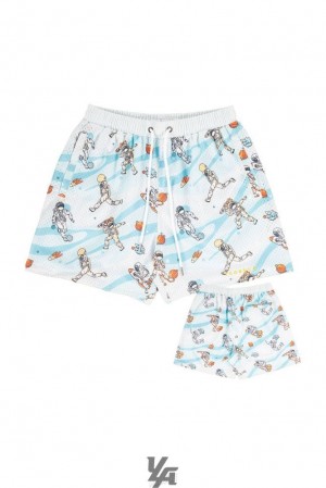 Short YoungLA After Party Shorts Hombre Astro Ballers | 62JGVFLZY