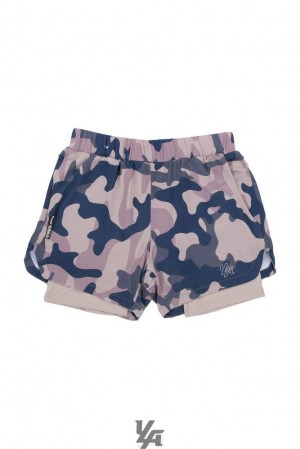 Short YoungLA Compression Shorts 2.0 Hombre Camuflaje | 45CFSRQVM