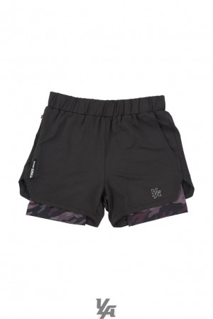 Short YoungLA Compression Shorts 2.0 Hombre Negras Negras Camuflaje | 09FBRMNGE