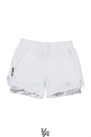 Short YoungLA Compression Shorts 2.0 Hombre Blancas Blancas Camuflaje | 98SNRFILE