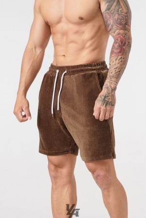 Short YoungLA Cord Collection Shorts Hombre Verde Oliva | 96FGIPLOB