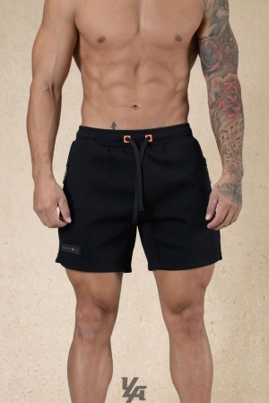 Short YoungLA Elevate Shorts Hombre Negras | 68LTDFRYZ