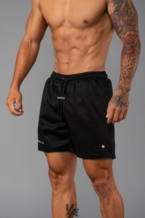 Short YoungLA Essential Basketball Shorts Hombre Negras | 07AMCNGQB