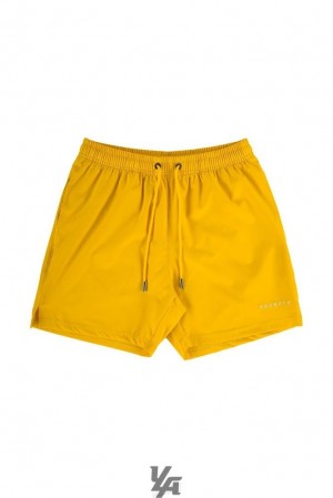 Short YoungLA Frooty Swim Shorts Hombre Canary | 28DHOUYVW