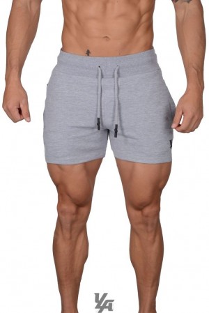 Short YoungLA Interlock Shorts Hombre Gris | 65ENQMOZT