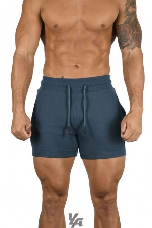 Short YoungLA Interlock Shorts Hombre Turquesa | 89PUGKILQ