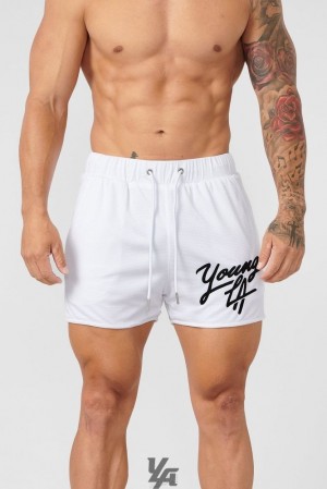 Short YoungLA Shorts August 8th Hombre Blancas | 70NJYHDRL