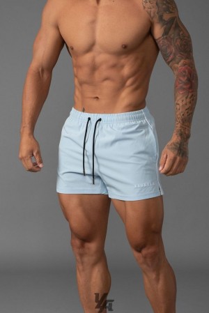 Short YoungLA Swim Shorts Hombre Azules | 79NGIDSCA
