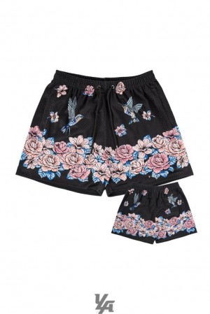 Short YoungLA The Block Party Shorts Hombre Hummingbird Nest | 17SMYFWPV