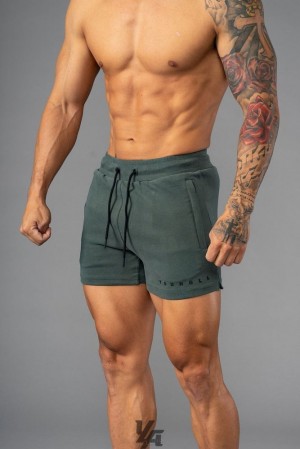 Short YoungLA The Perfect Shorts Hombre Verde | 31NOXDSGU
