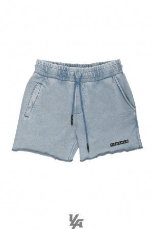 Short YoungLA Tie Dye Shorts Hombre Azules Azules | 97NZUTEKF