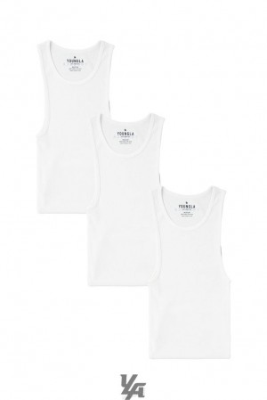 Short YoungLA Wife Lovers 3 Pack Hombre Blancas | 61DWAGMIU