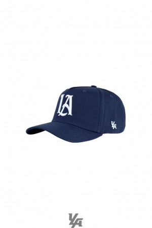 Sombreros YoungLA A-frame La Snapback Hat 2.0 Hombre Azul Marino | 94MUXHBSL