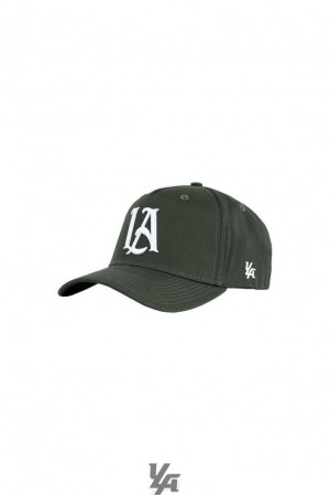 Sombreros YoungLA A-frame La Snapback Hat 2.0 Hombre Verde | 12XCABPLT