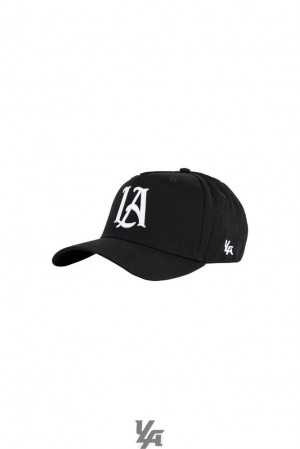 Sombreros YoungLA A-frame La Snapback Hat 2.0 Hombre Negras | 05SDHBJFM