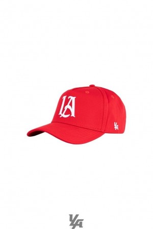 Sombreros YoungLA A-frame La Snapback Hat 2.0 Hombre Rojas | 01DJLQYUS
