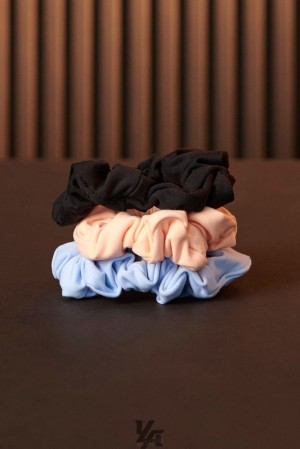 Sombreros YoungLA Curve Scrunchie 3 Pack Mujer Babe | 13LXYJRZD