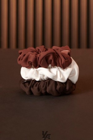Sombreros YoungLA Curve Scrunchie 3 Pack Mujer Boss | 08QEXBCRK
