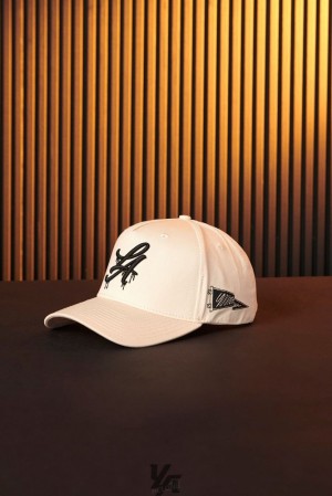 Sombreros YoungLA Drip Hats Hombre Blancas | 13PURGBMS