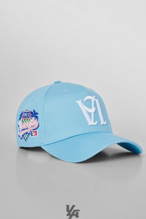 Sombreros YoungLA La Reversed Hats Hombre Rojas Azules | 49BGJREWV
