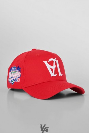 Sombreros YoungLA La Reversed Hats Hombre Rojas | 91OBTCAEJ