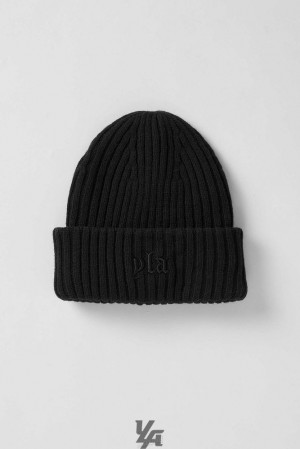 Sombreros YoungLA Metal Collection Beanies Hombre Negras | 67VPRYBAO